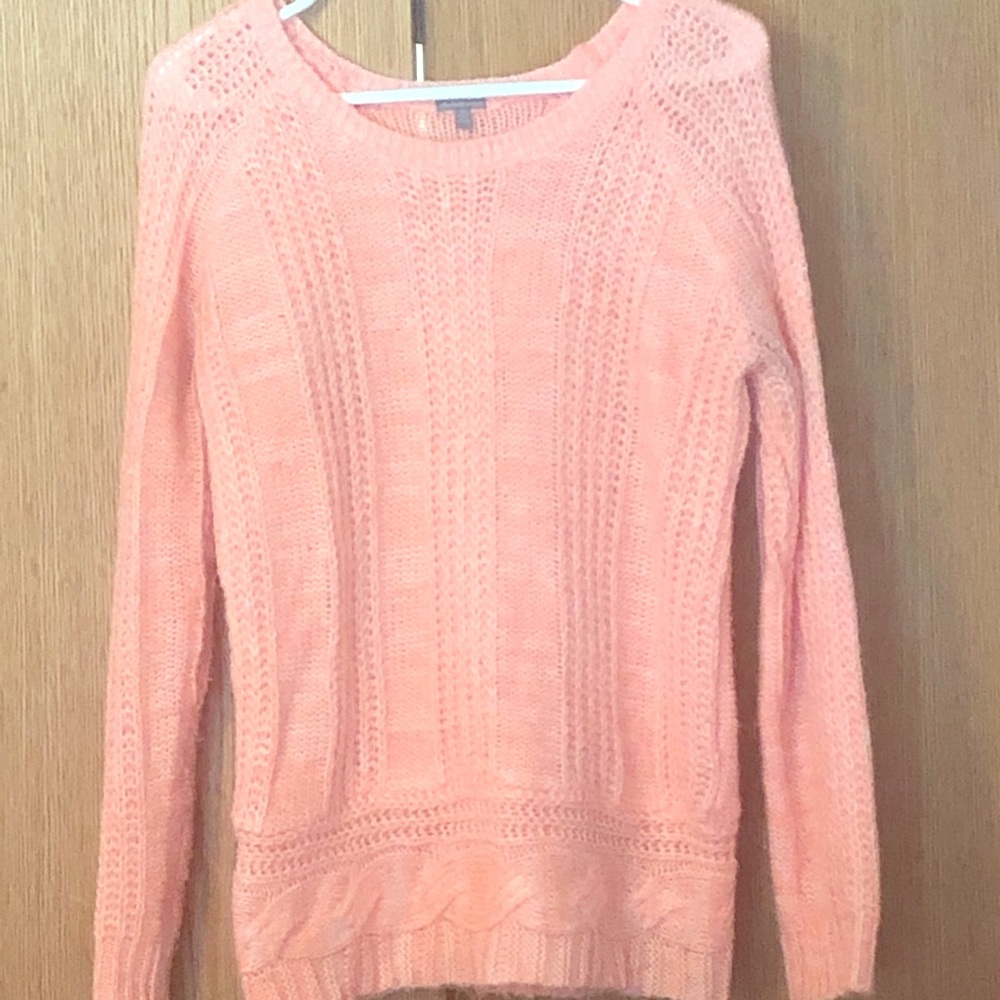 Cable knit sweater